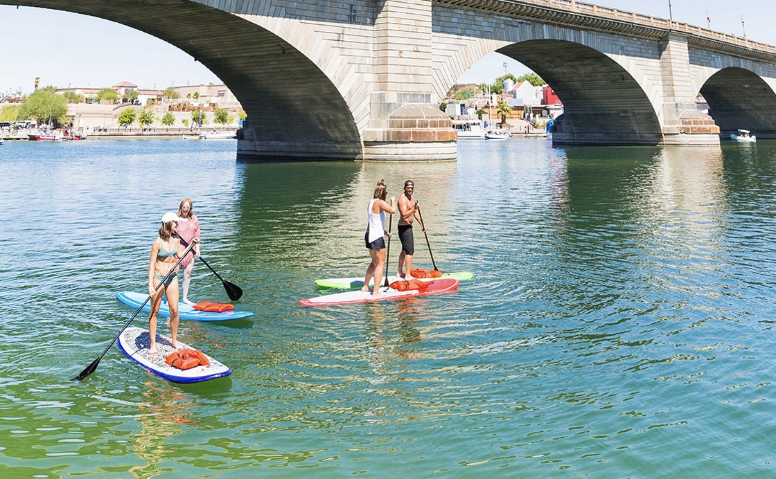 Women in boats